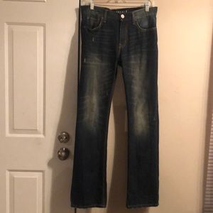 Men’s never before worn dark denim pants